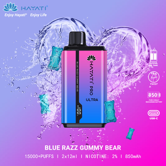 Hayati® Pro Ultra 15000 Puffs