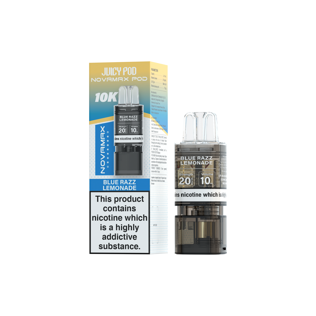 Juicy Pod NOVAMAX 10K Prefilled Pod