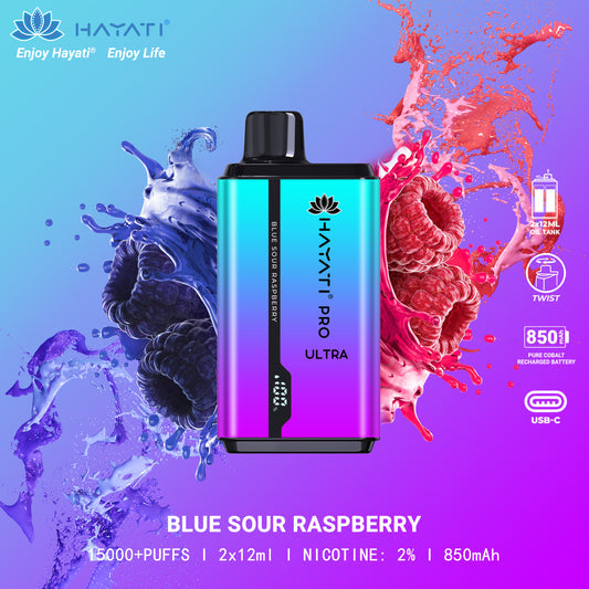 Hayati® Pro Ultra 15000 Puffs