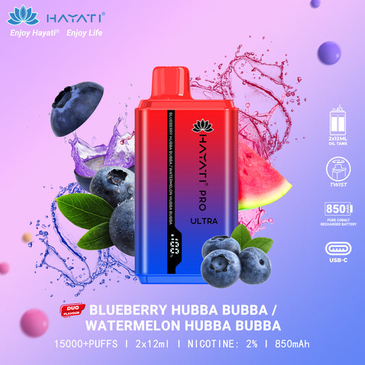 Hayati® Pro Ultra 15000 Puffs