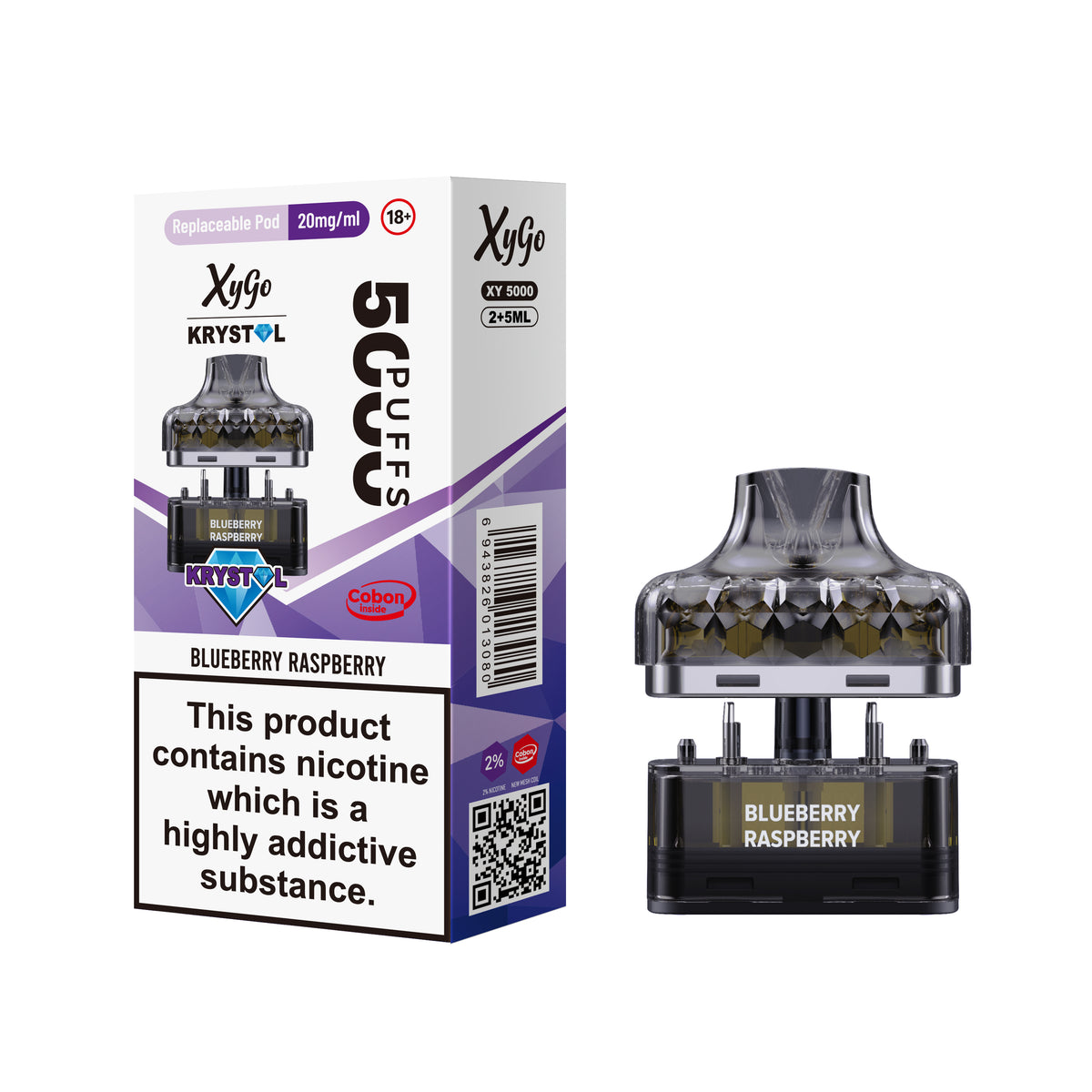 XYGO 5000 Krystal Prefilled Pod