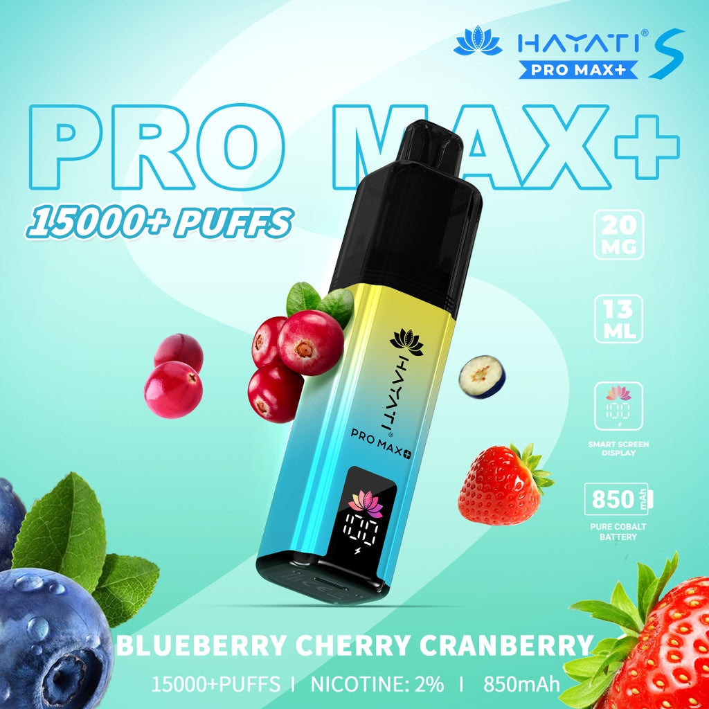 Hayati® Pro Max+ S 15000 Puffs