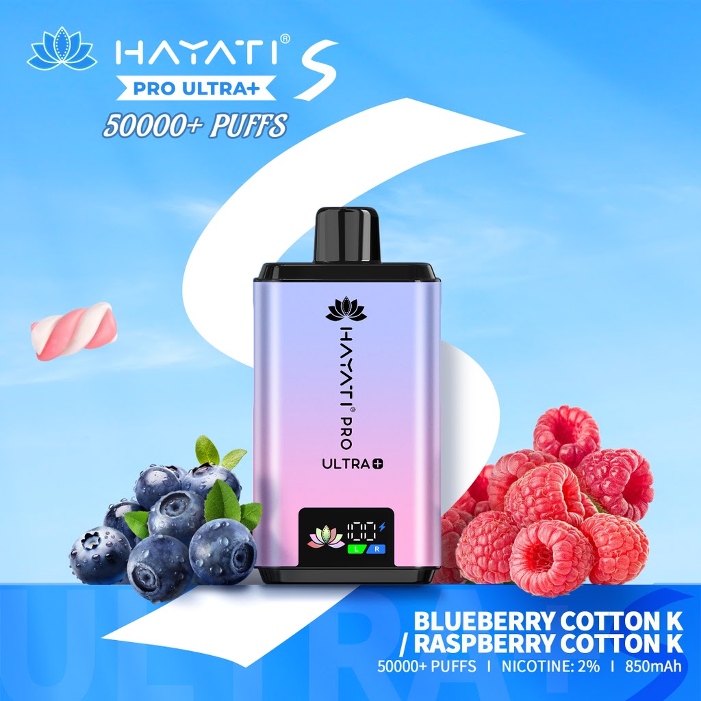 Hayati® Pro Ultra+ S 50000 Puffs