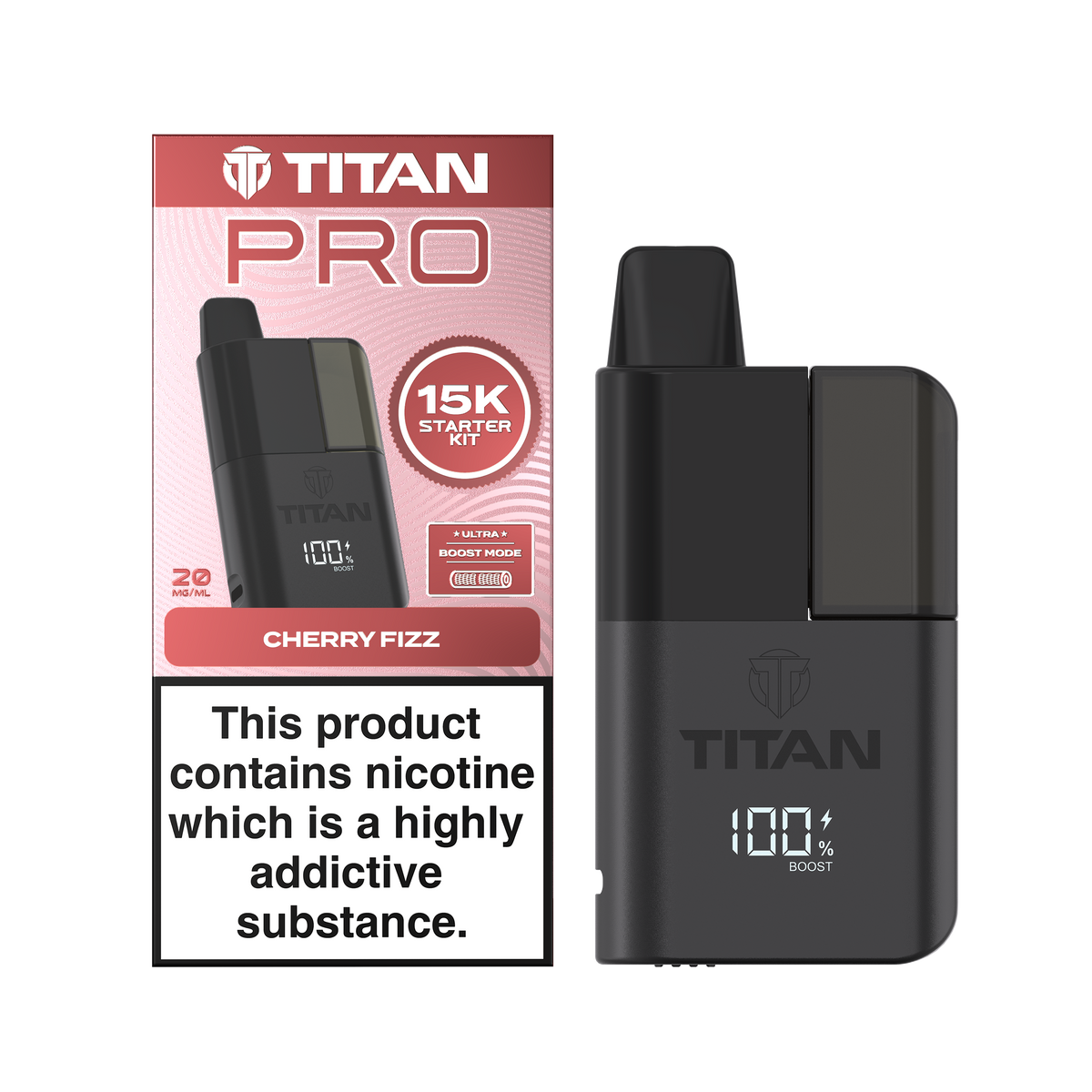 Titan Pro 15K Prefilled Vape Kit