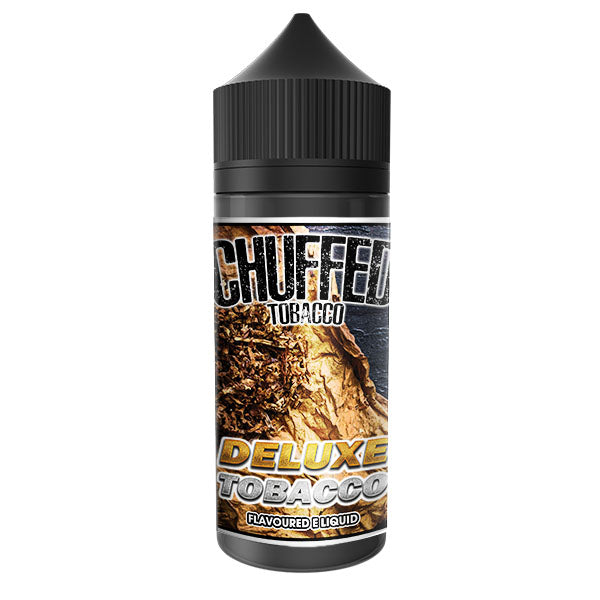 CHUFFED TOBACCO - DELUXE TOBACCO 0MG 100ML SHORTFILL E-LIQUID