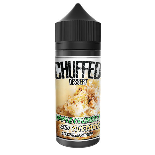 CHUFFED DESSERT - APPLE CRUMBLE AND CUSTARD 0MG 100ML SHORTFILL E-LIQUID