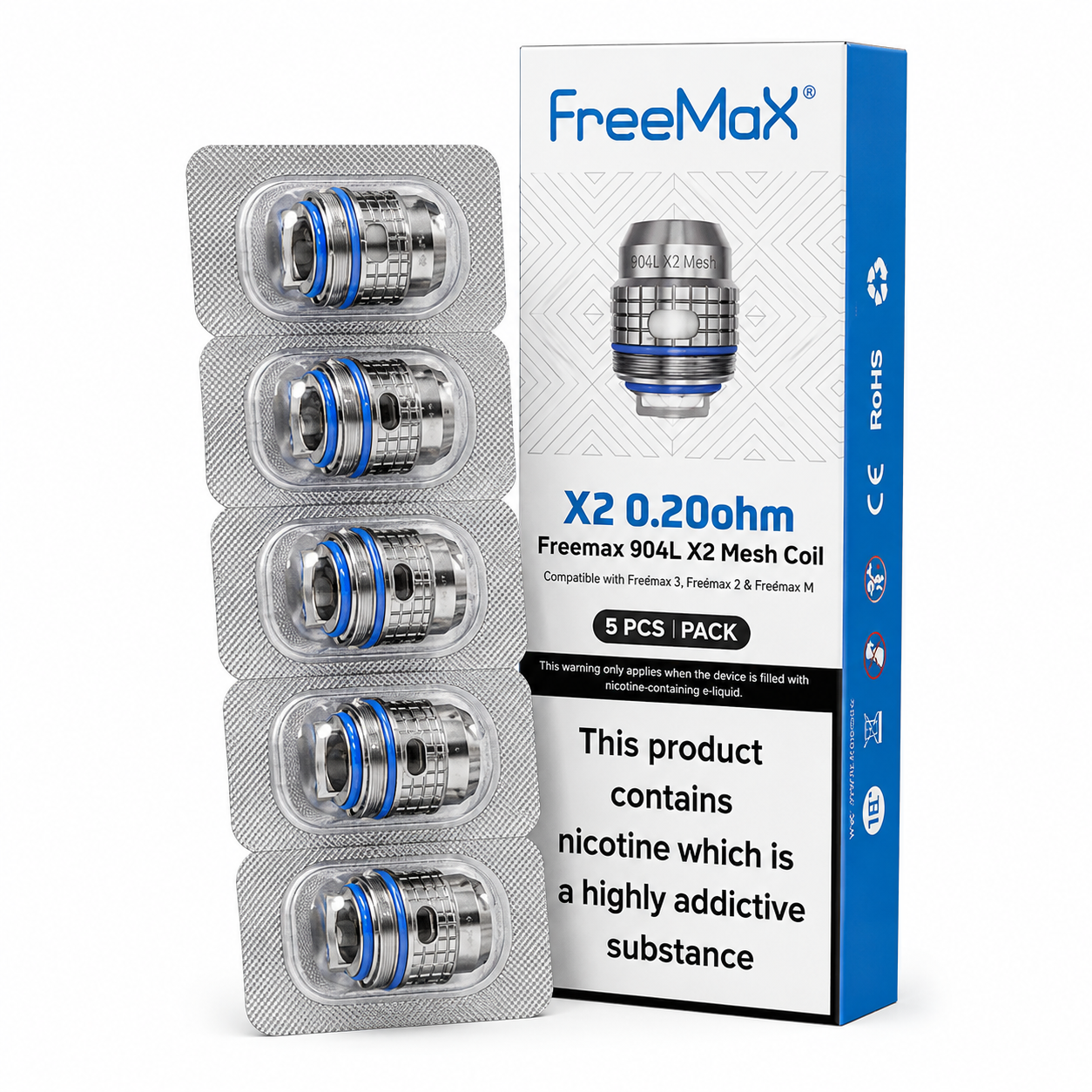 FREEMAX FIRELUKE MESH COIL 5PCS/PACK