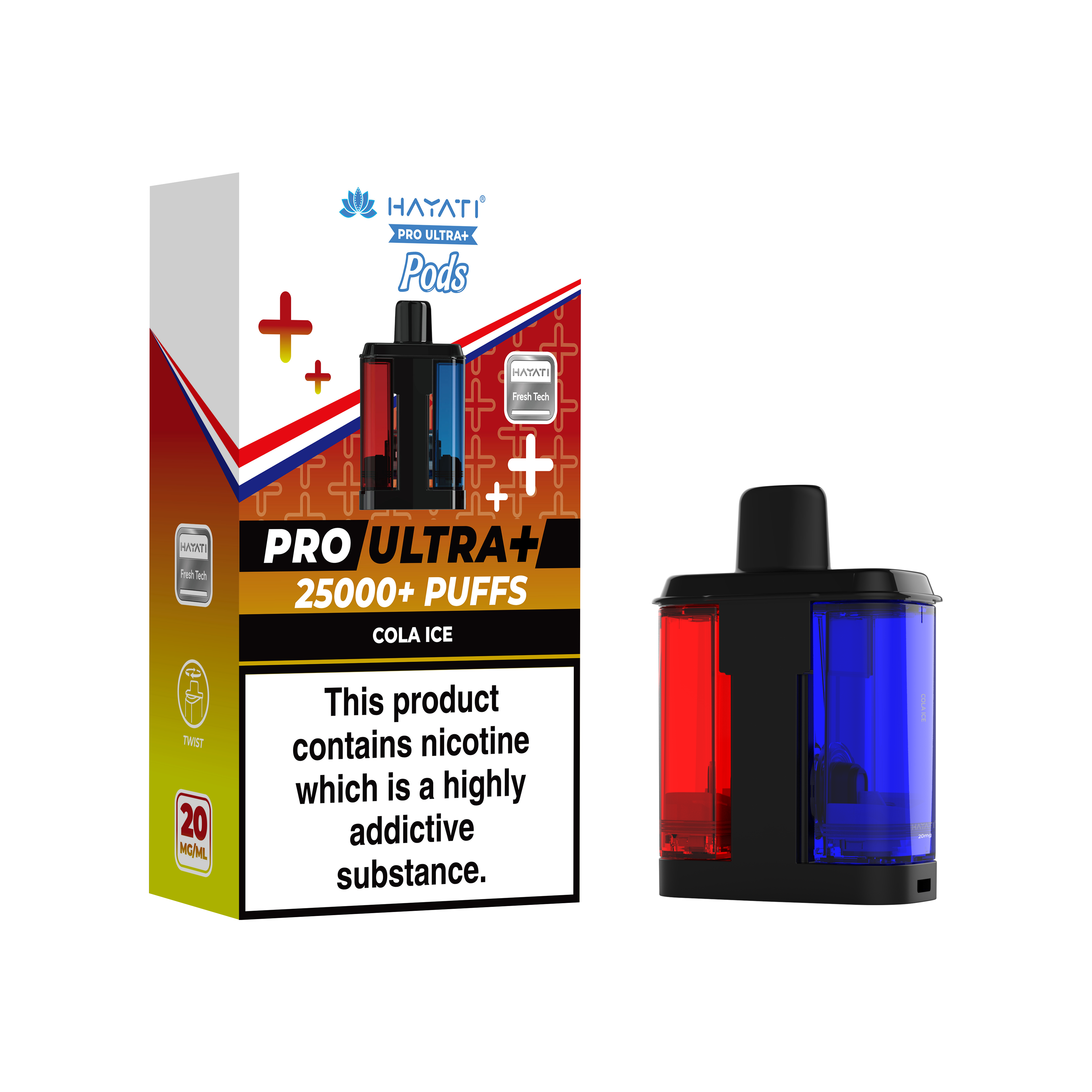 Hayati Pro Ultra + 25K Pods