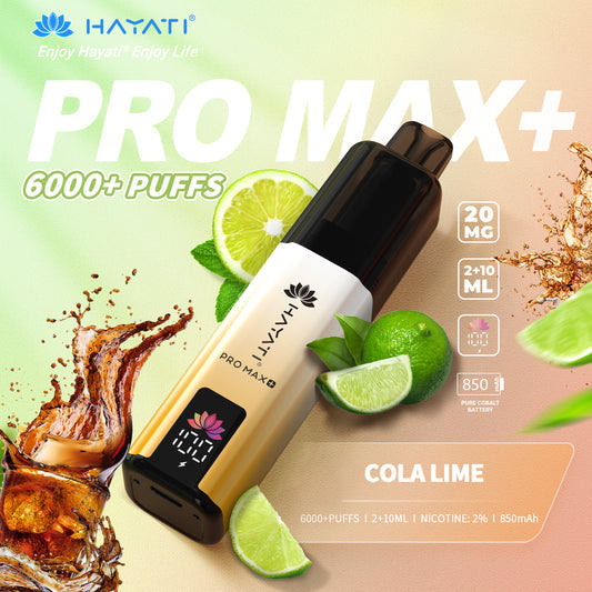 Hayati® Pro Max+ 6000 Puffs