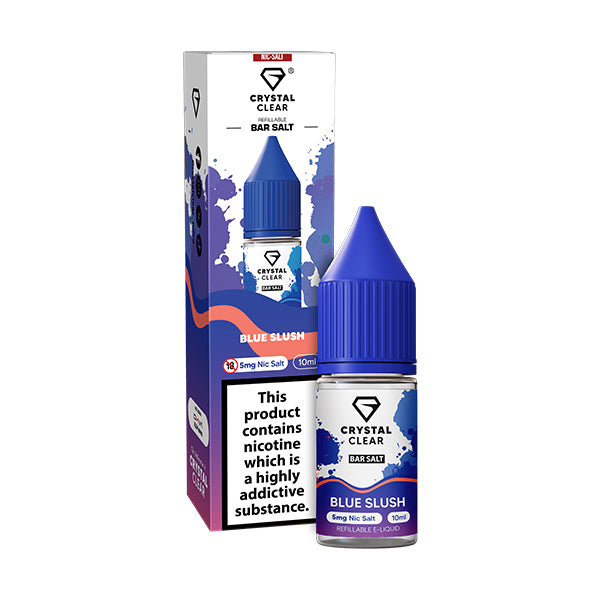 Crystal Clear Bar (5mg) Nic Salts 10ml