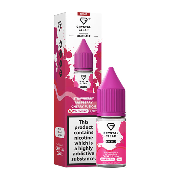 Crystal Clear Bar (10mg) Nic Salts 10ml