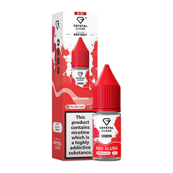 Crystal Clear Bar (10mg) Nic Salts 10ml