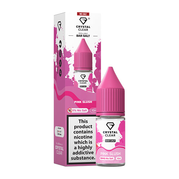 Crystal Clear Bar (10mg) Nic Salts 10ml