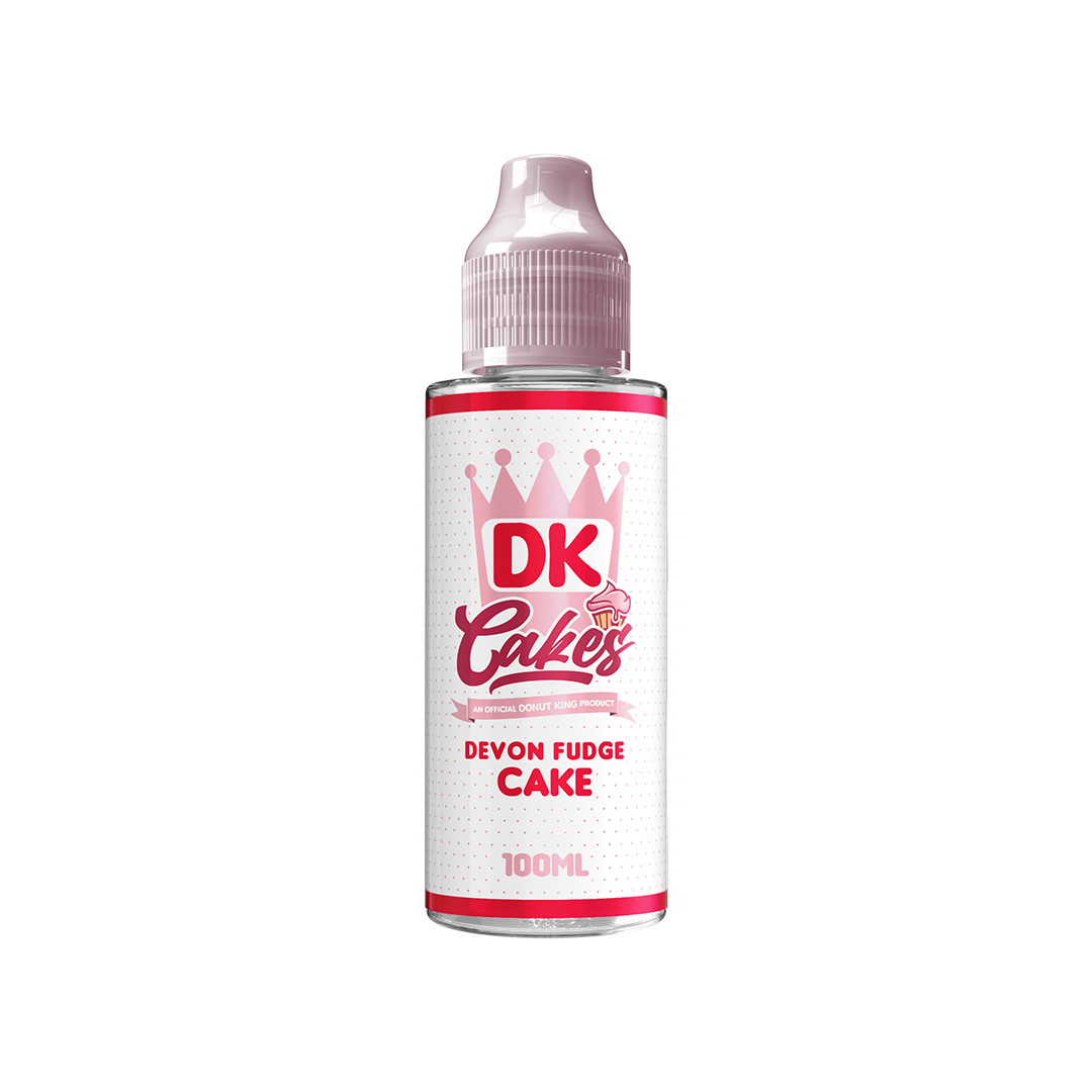 DONUT KING CAKE - DEVON FUDGE CAKE 0MG 100ML SHORTFILL