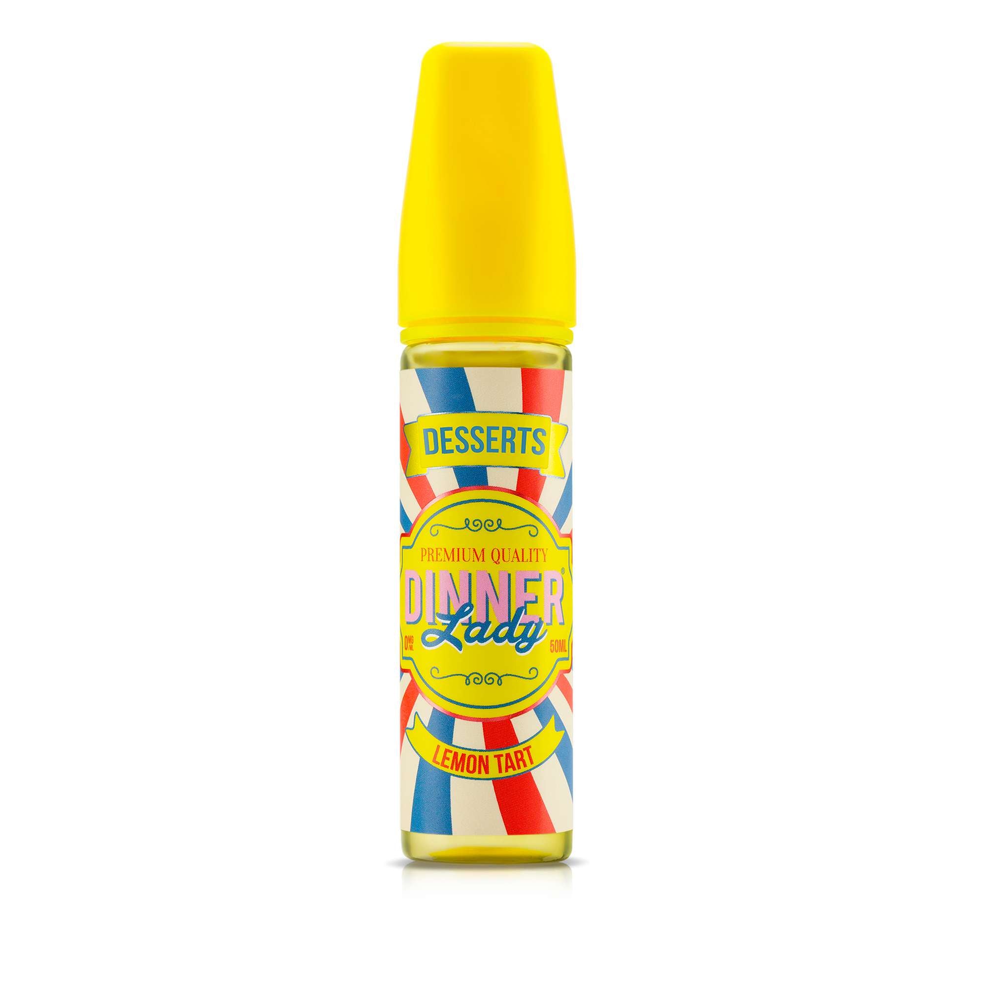 DINNER LADY DESSERTS - LEMON TART 0MG 50ML SHORTFILL