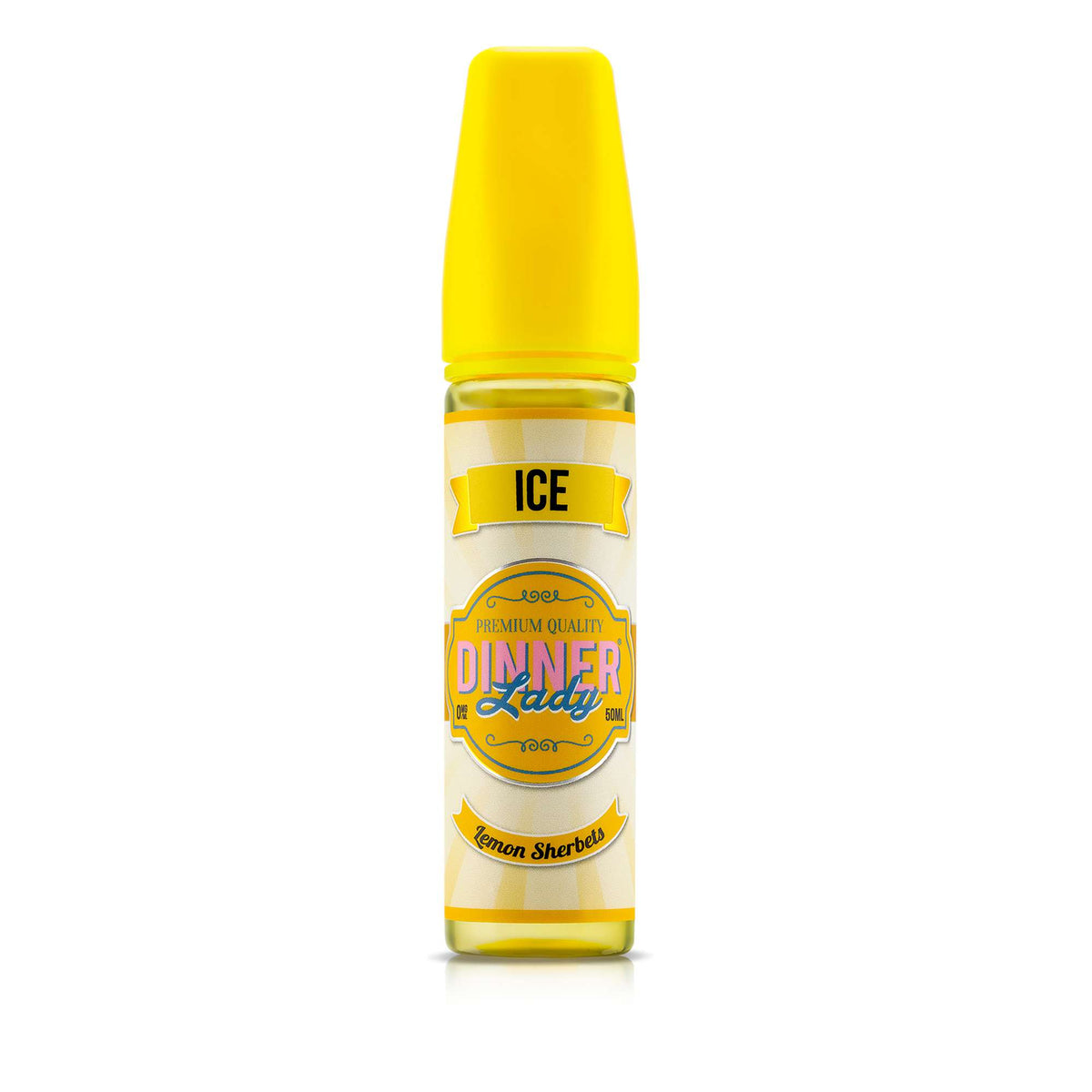 DINNER LADY SWEETS LEMON SHERBETS 50ML 0MG SHORTFILL E-LIQUID