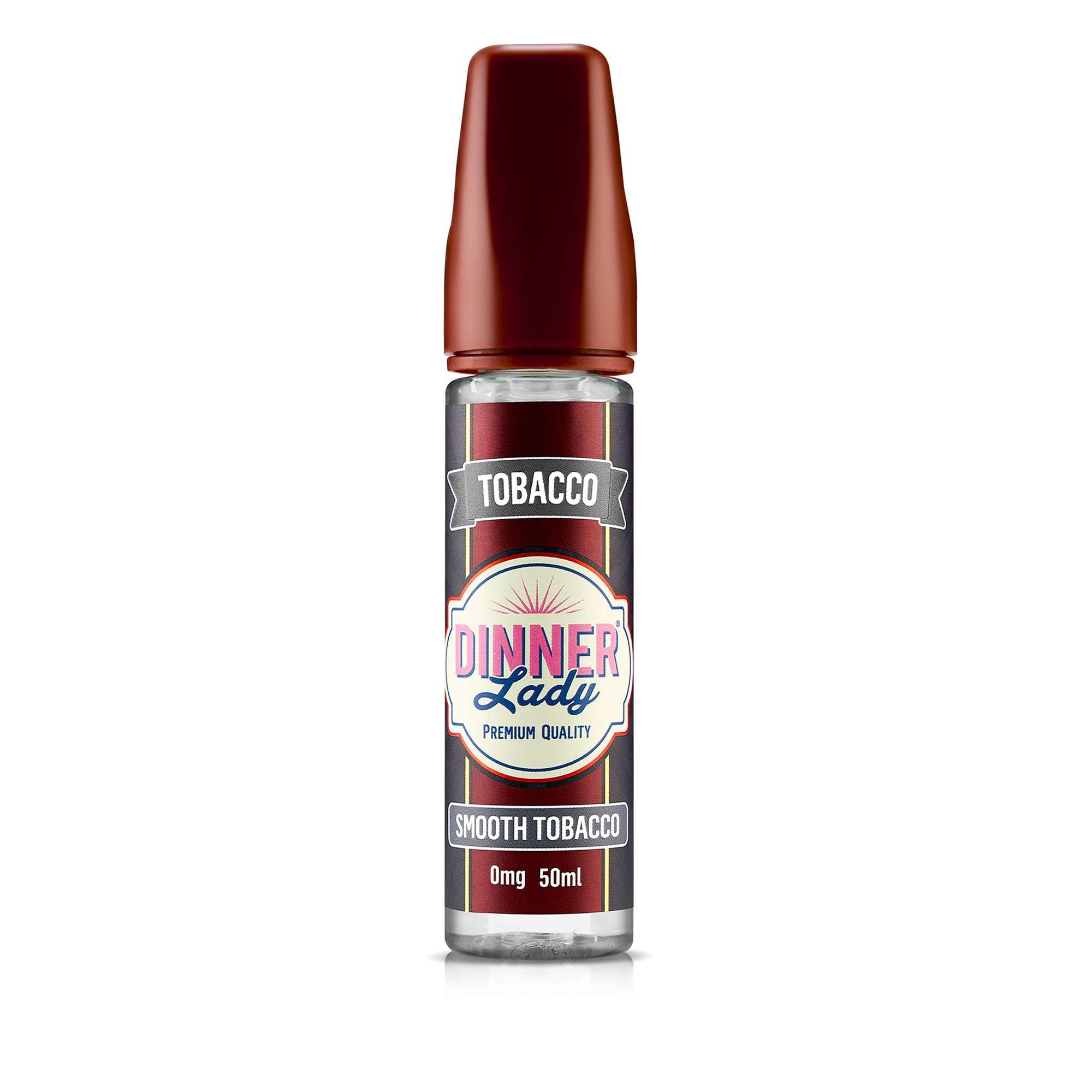DINNER LADY TOBACCO - SMOOTH TOBACCO 0MG 50ML SHORTFILL