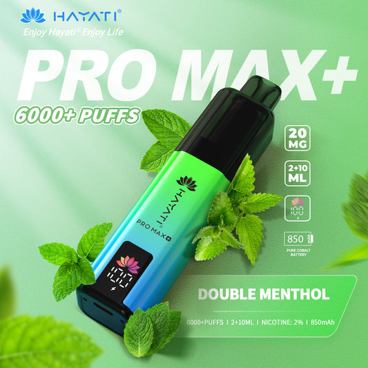 Hayati® Pro Max+ 6000 Puffs