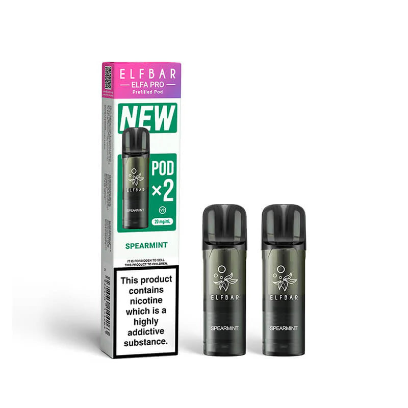ELFBAR Elfa Pro Prefilled Pods - 20mg - 2PK-Spearmint