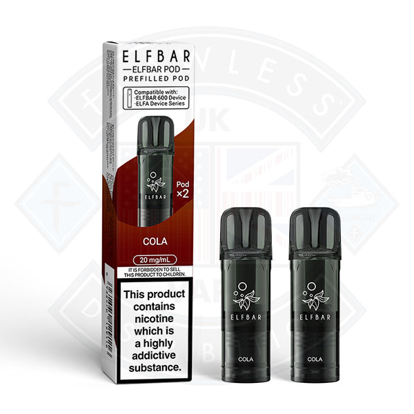 ELF BAR 600 PREFILLED POD 2ML 20MG - Cola