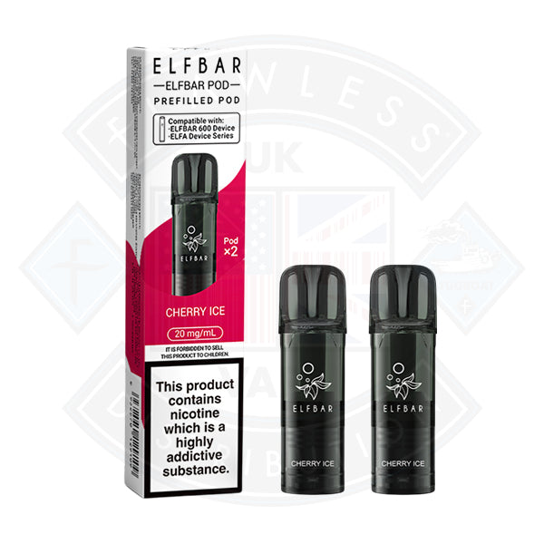 ELF BAR 600 PREFILLED POD 2ML 20MG - Cherry Ice
