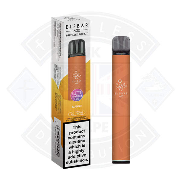 ELF BAR 600 PREFILLED KIT 20MG - Mango