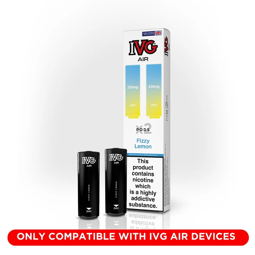 IVG Air Pods Fizzy Lemon