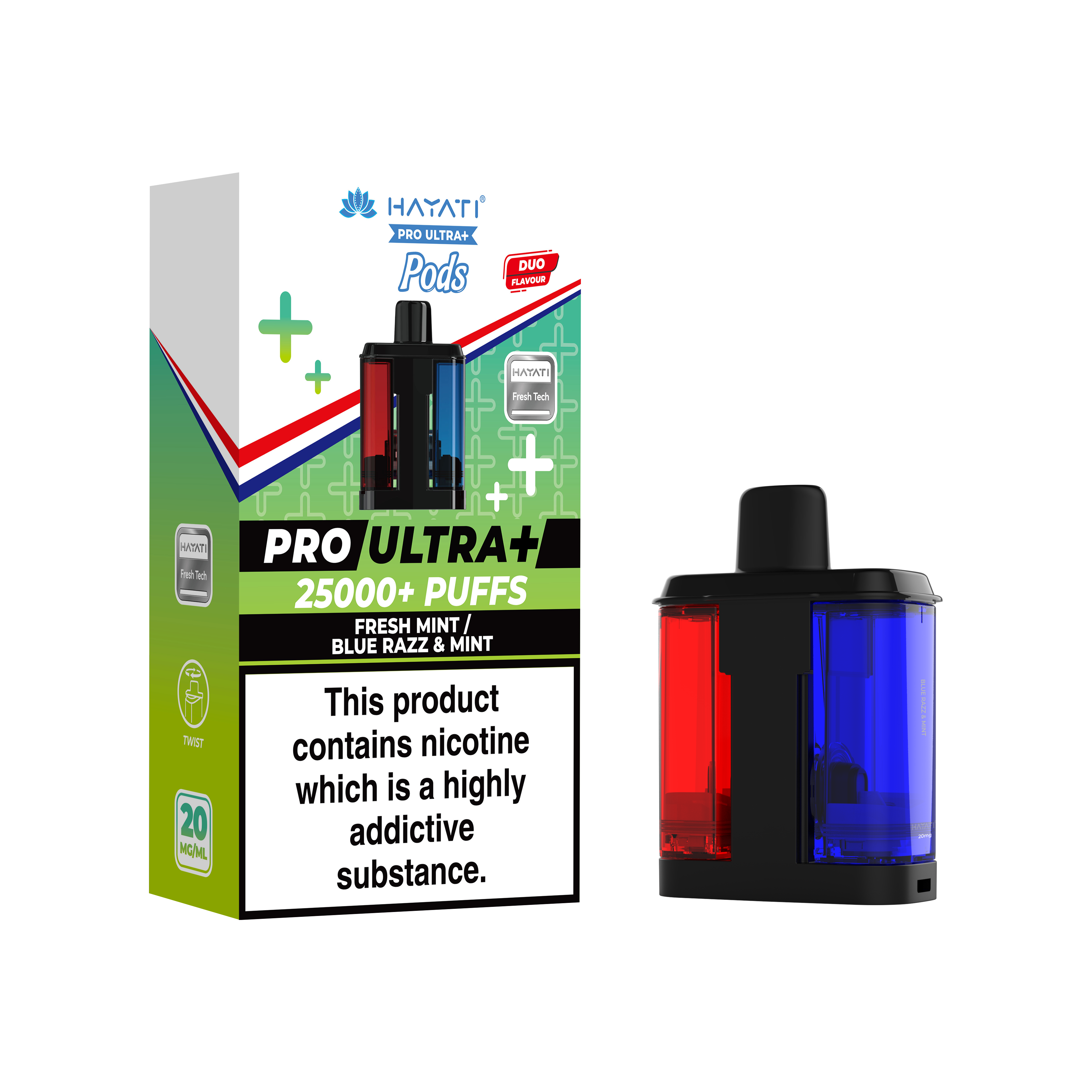 Hayati Pro Ultra + 25K Pods