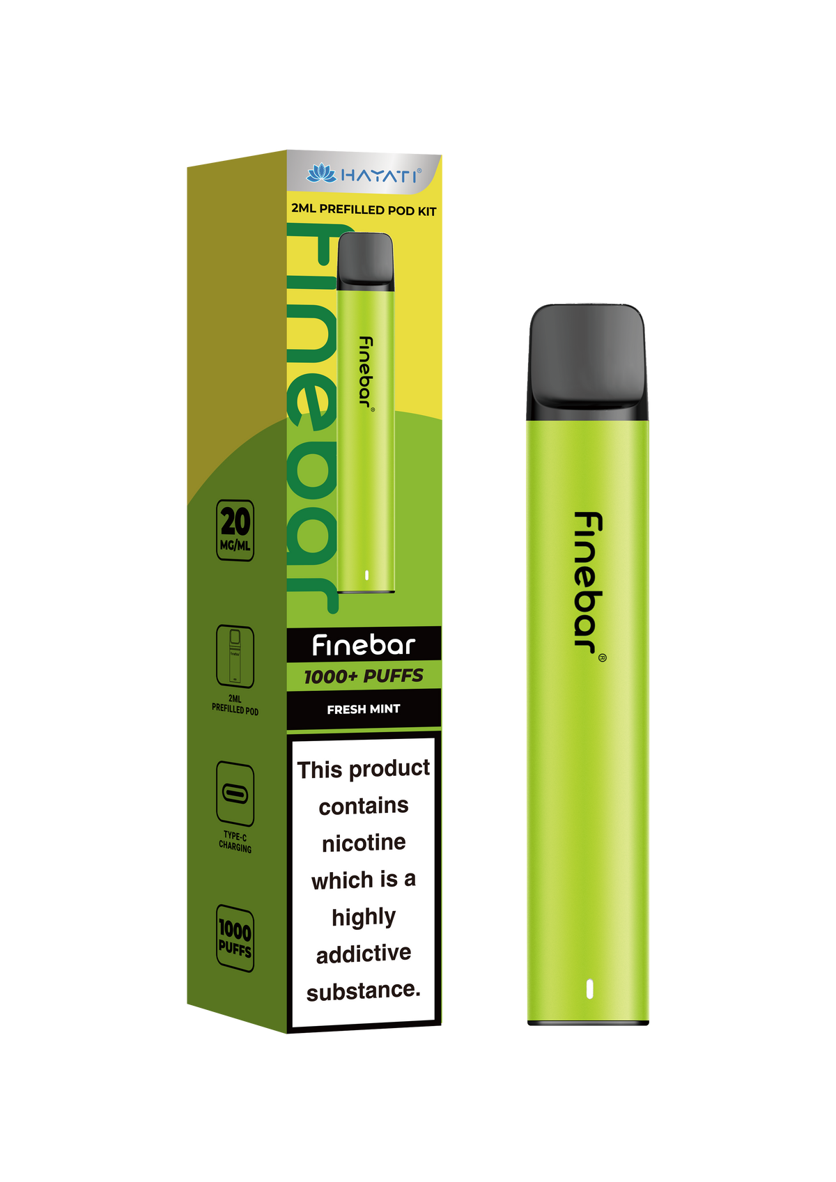 Hayati Pro Max 6000+ Pod Kit 20mg