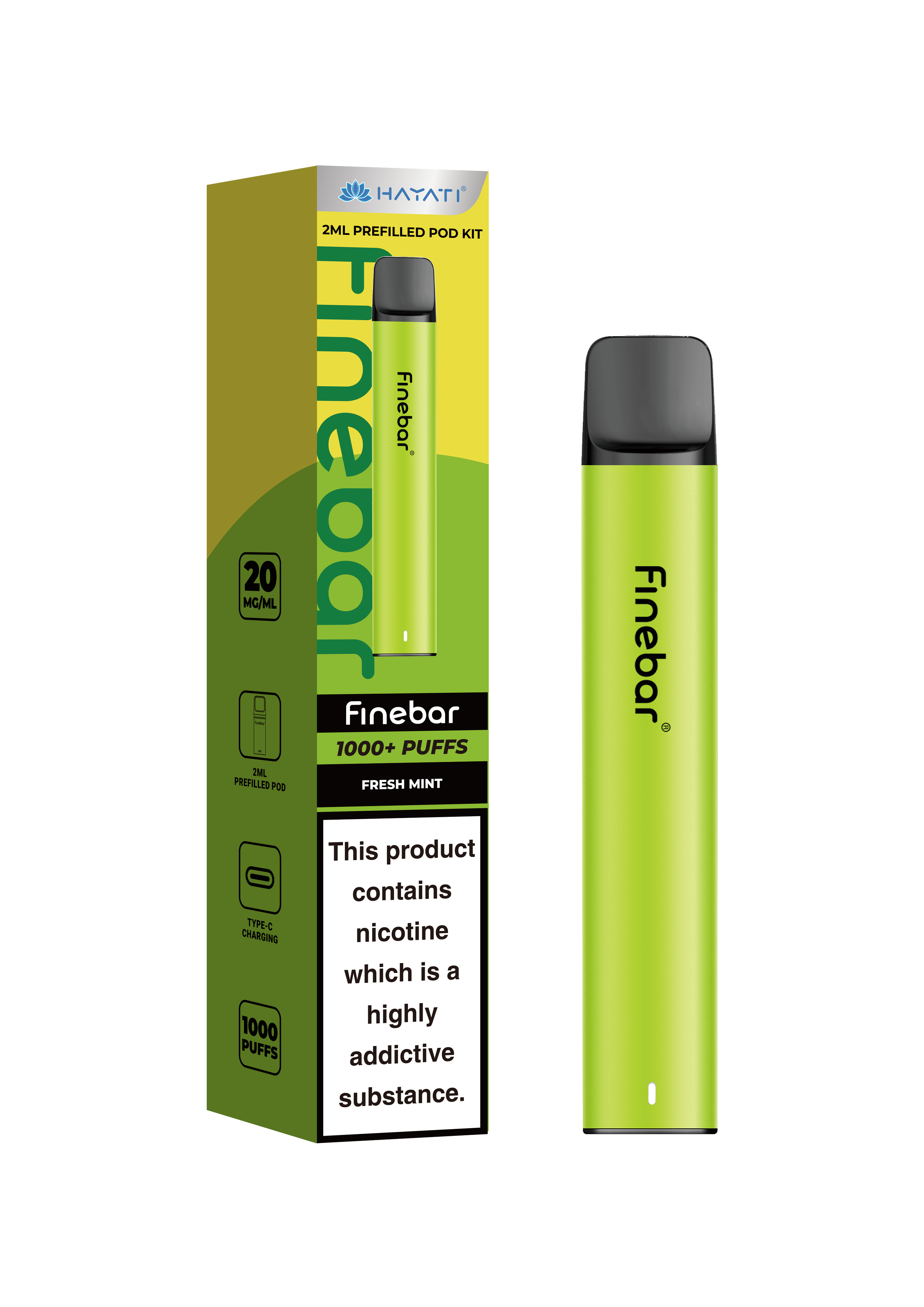 Hayati Finebar Prefilled Vape Kit