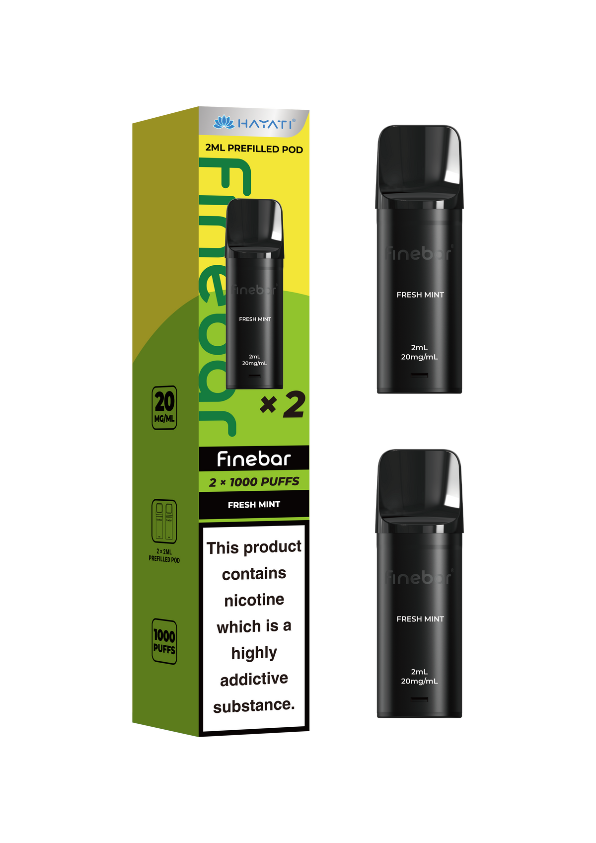 Hayati Finebar Prefilled Pods
