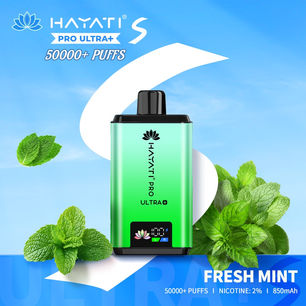 Hayati® Pro Ultra+ S 50000 Puffs