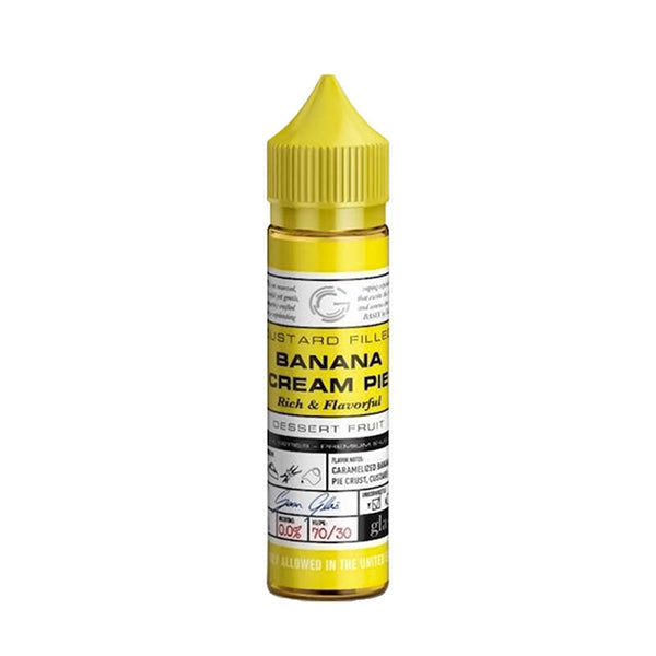 Glas Basix Series Custard Filled Banana Cream Pie 0mg 50ml E Liquid