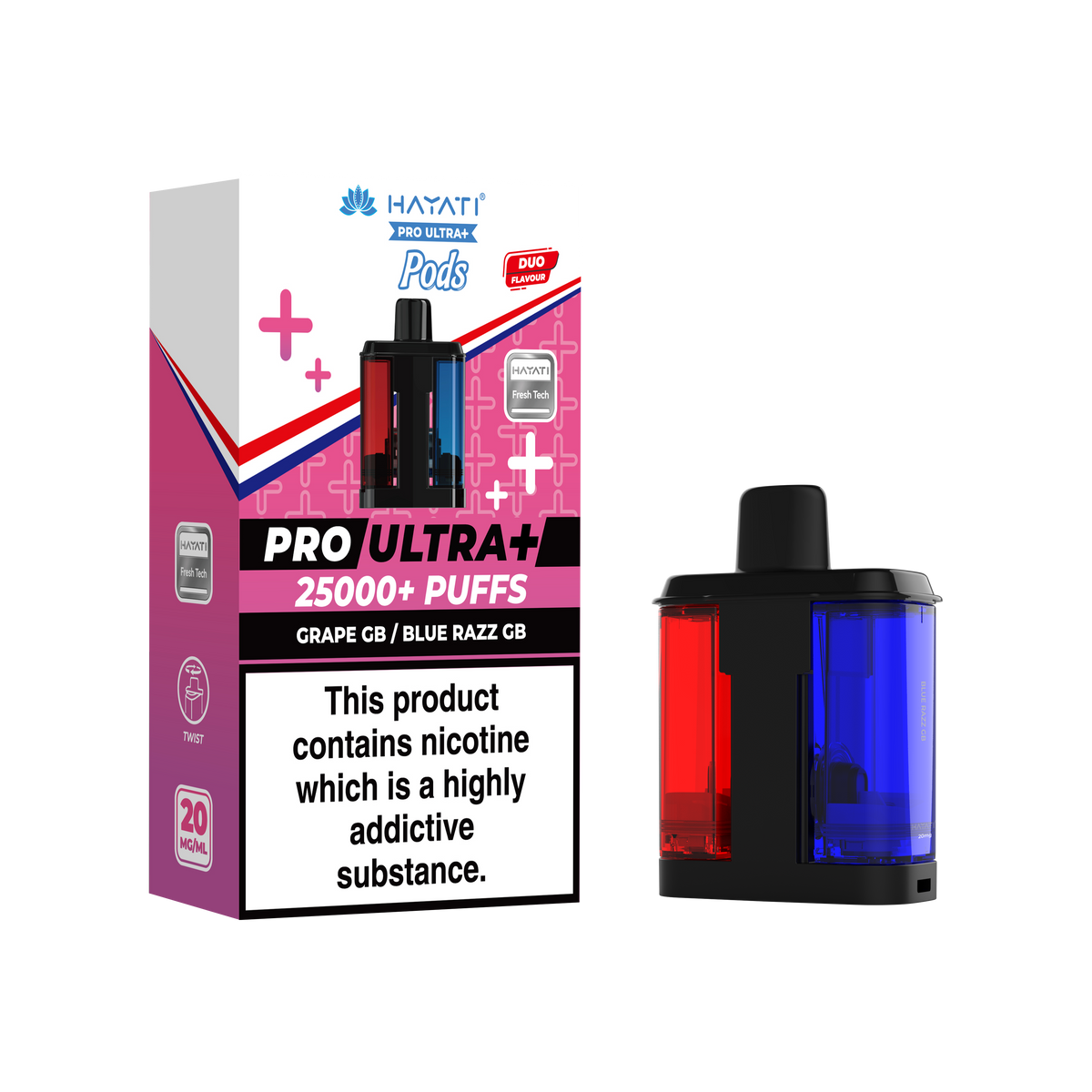 Hayati Pro Ultra + 25K Pods
