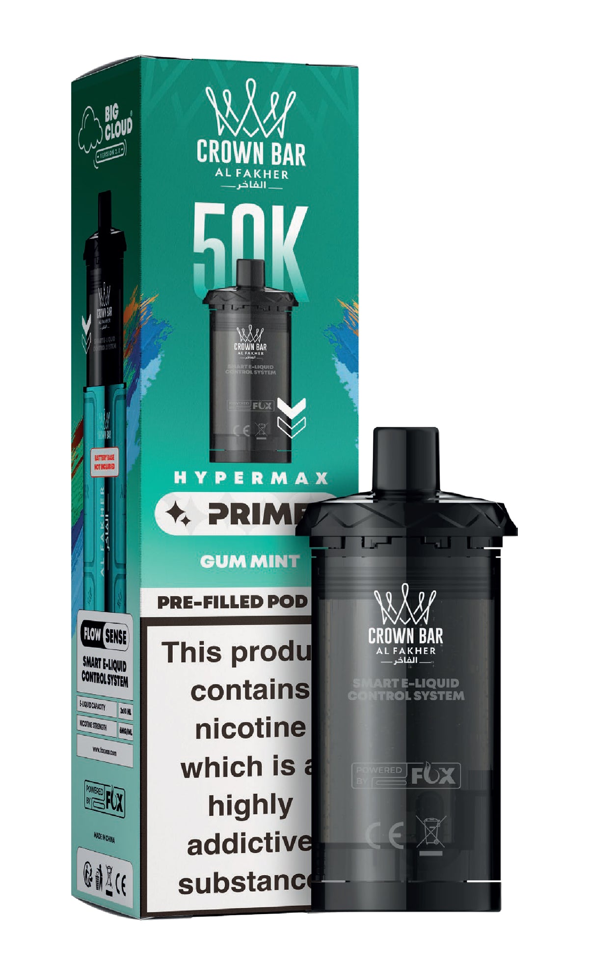 Al Fakher 50K Hypermax Prime Prefilled Pod