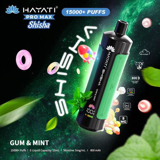 Hayati® Pro Max 4000 Puffs