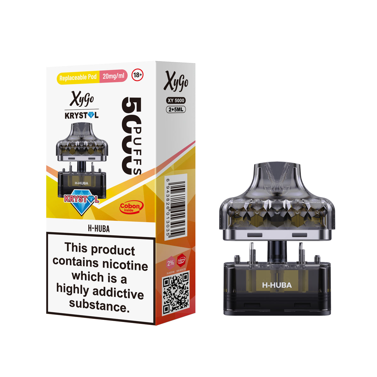 XYGO 5000 Krystal Prefilled Pod