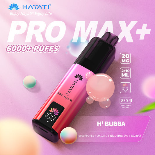 Hayati® Pro Max+ 6000 Puffs