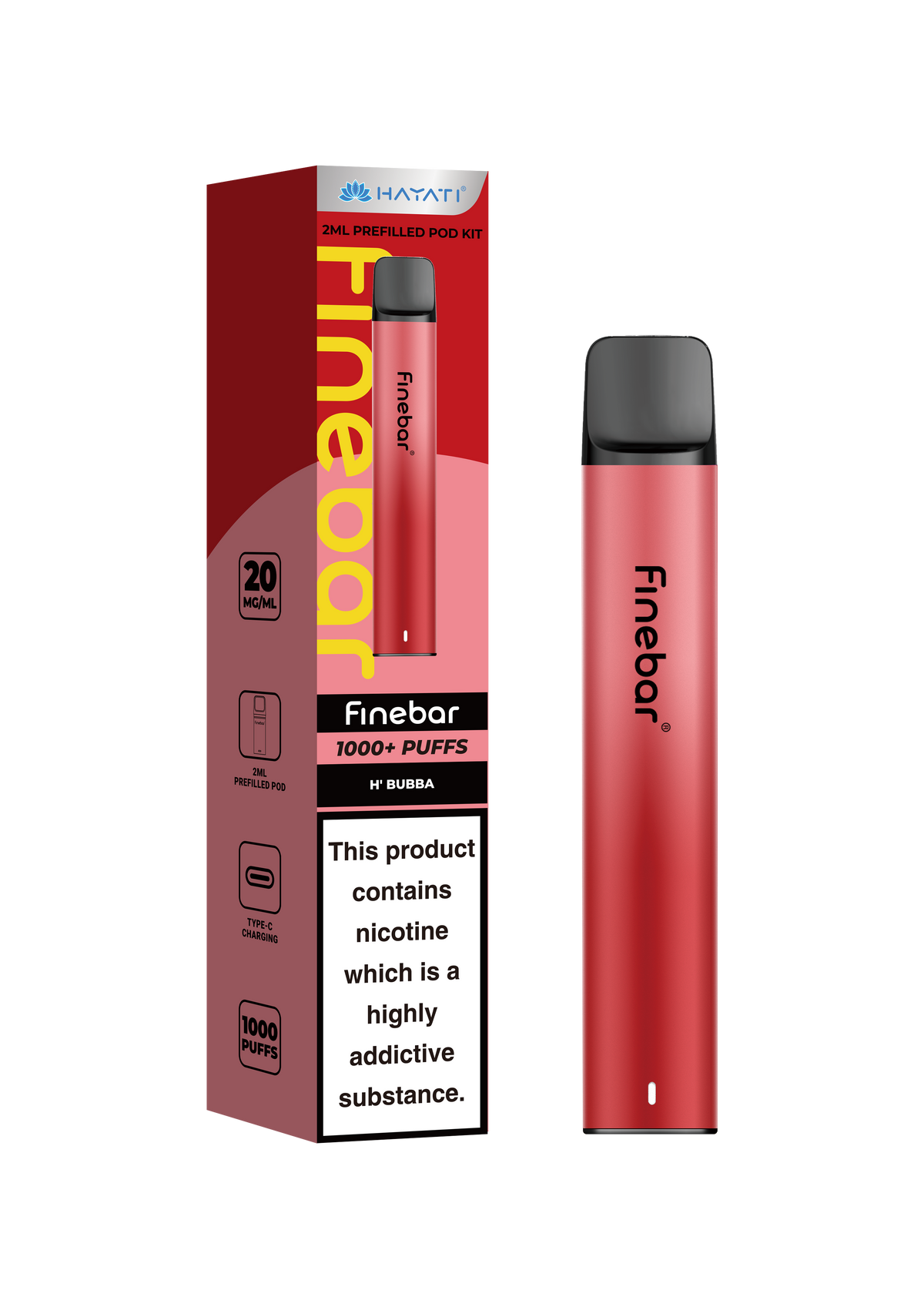 Hayati Finebar Prefilled Vape Kit