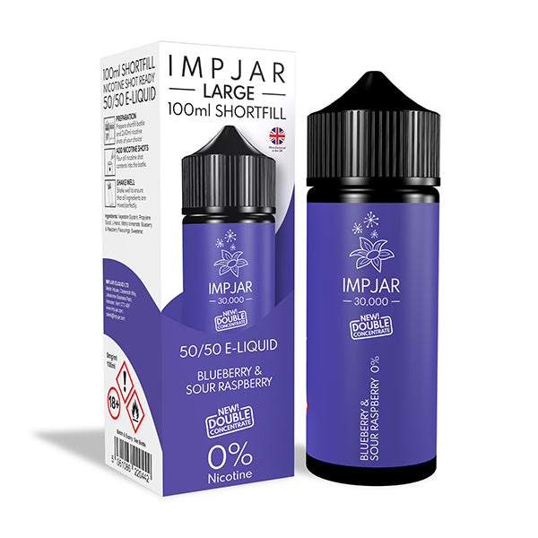 IMP JAR Large - 0mg 100ml Shortfill - DOUBLE CONCENTRATE