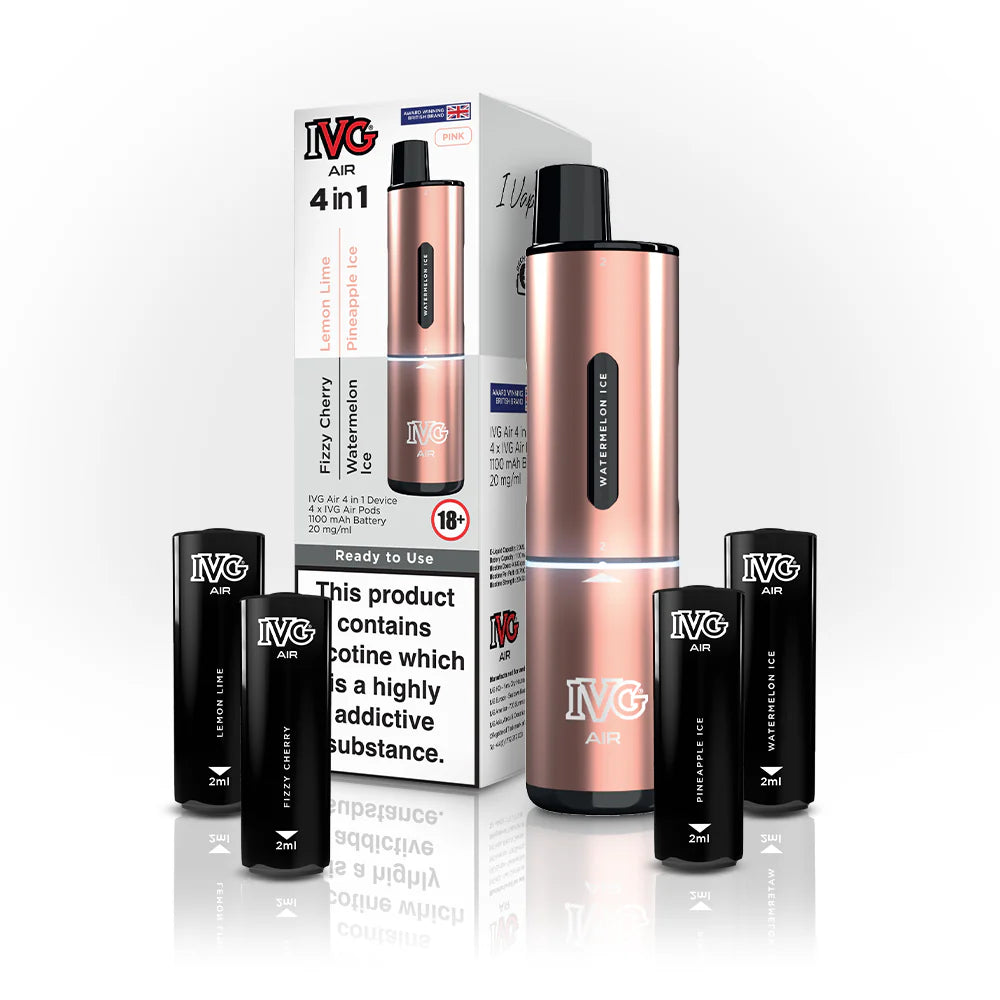 IVG Air 4 in 1 Pink Starter Kit