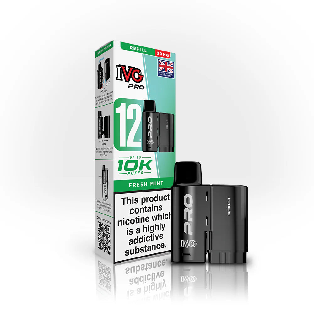 IVG PRO 12 Fresh Mint Refill Pod