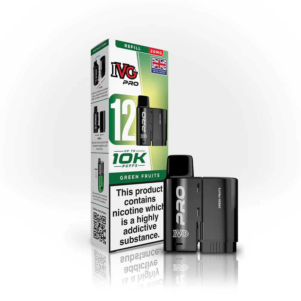 IVG PRO 12 Green Fruits Refill Pod
