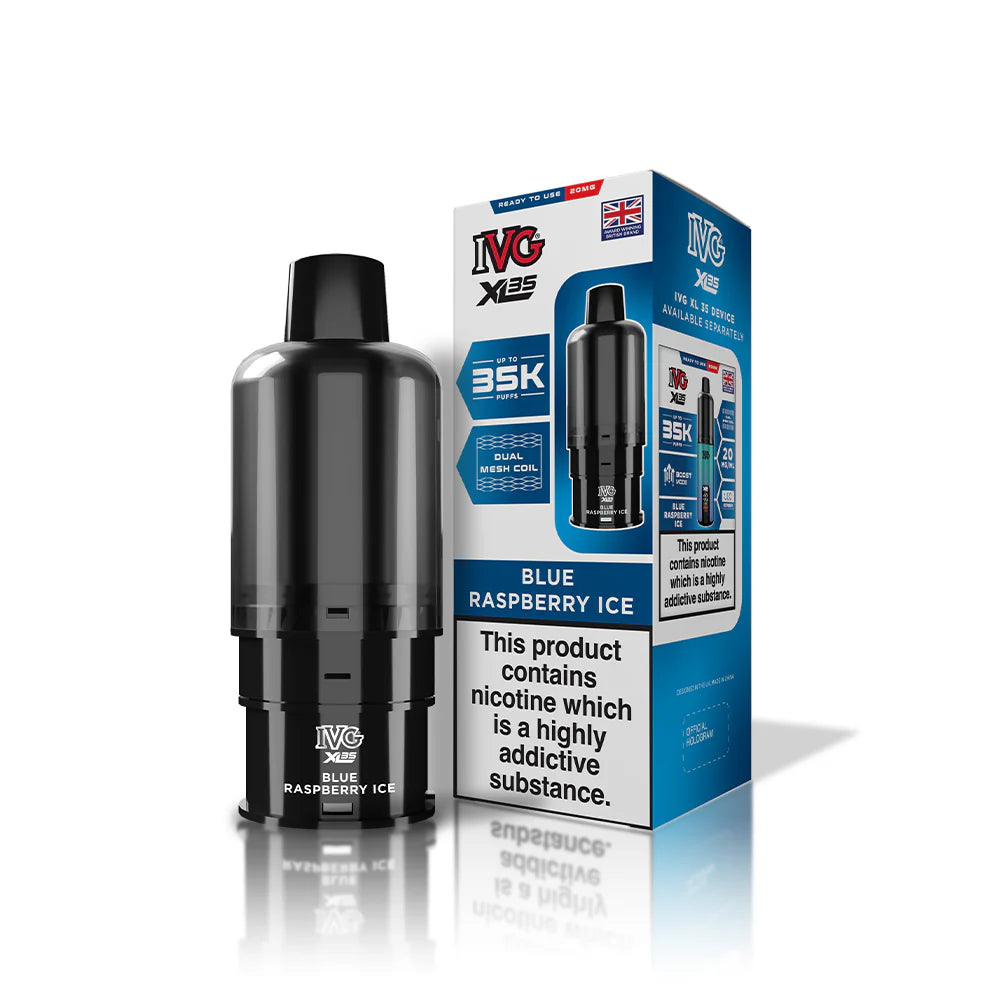 IVG XL35 Blue Raspberry Ice Refill Pod