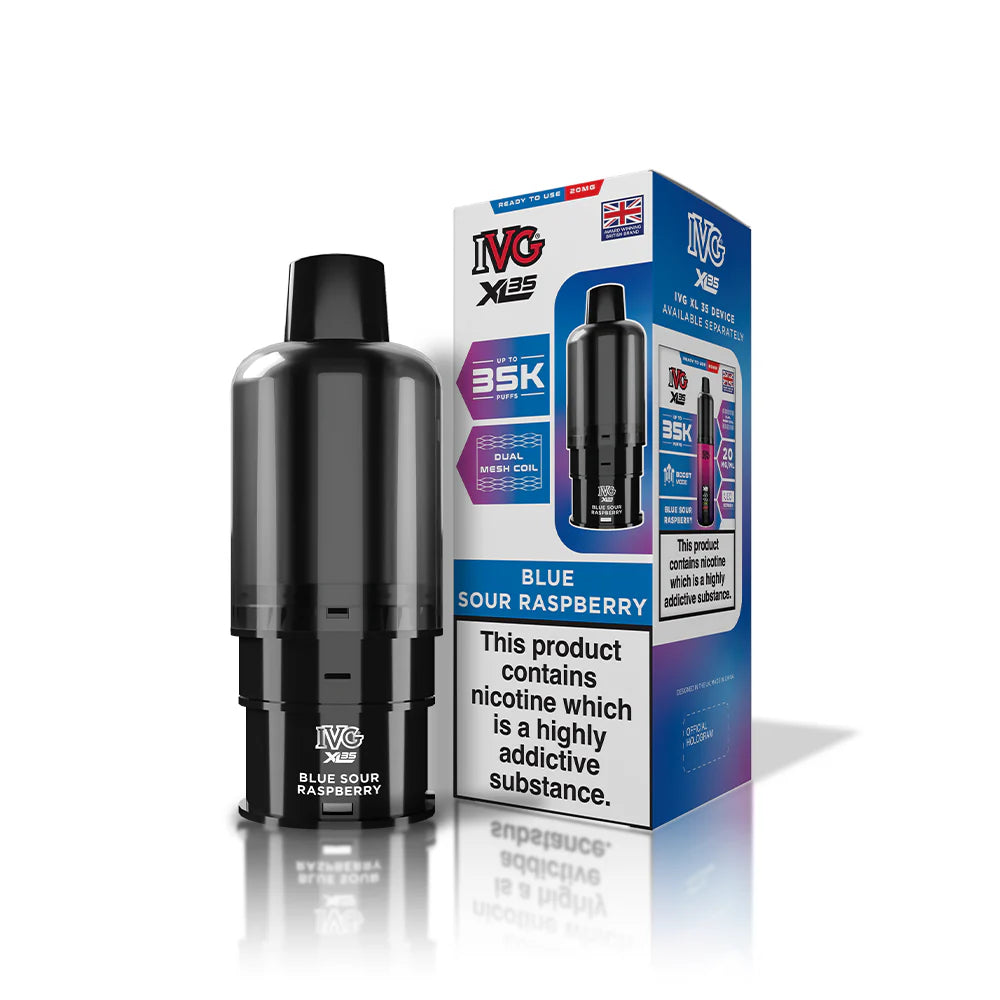 IVG XL35 Blue Sour Raspberry Refill Pod