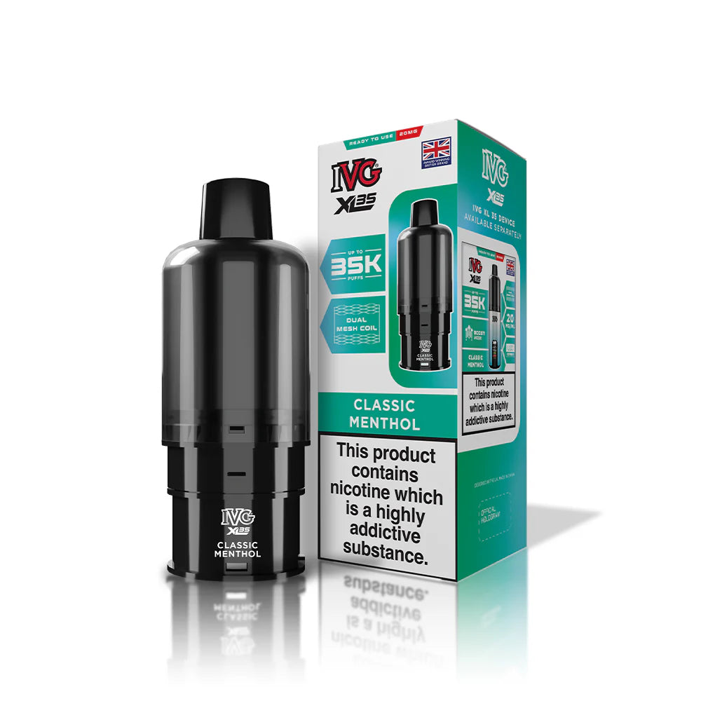 IVG XL35 Classic Menthol Refill Pod