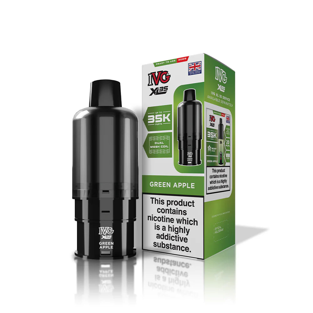 IVG XL35 Green Apple Refill Pod