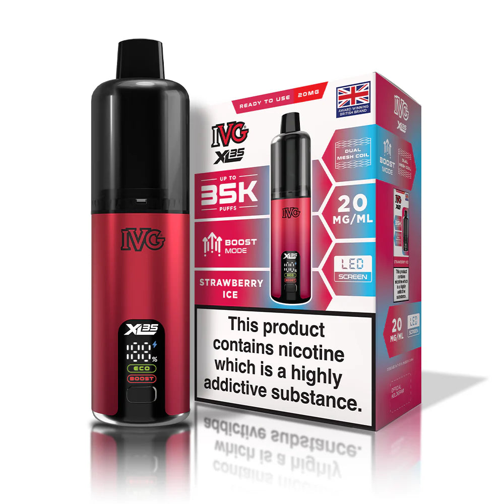 IVG XL35 Strawberry Ice Starter Kit
