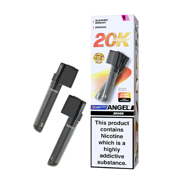 Vapes Bars Angel 20K Prefilled Vape Pods + Refill Container