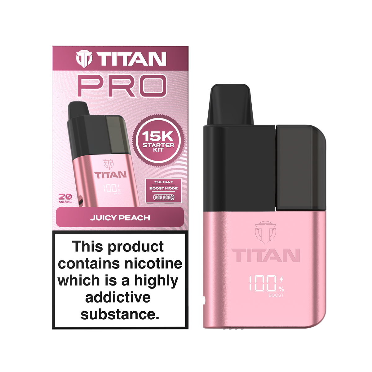 Titan Pro 15K Prefilled Vape Kit